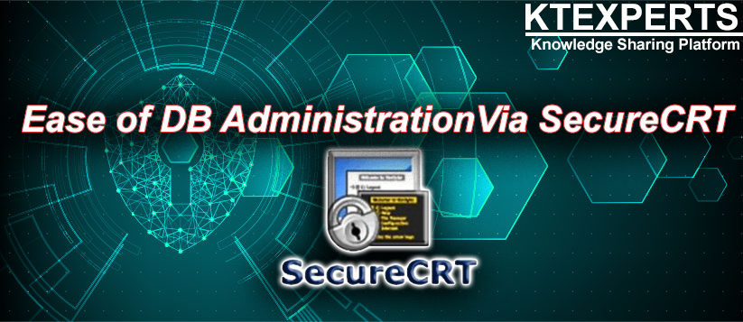 Ease of DB Administration Via SecureCRT