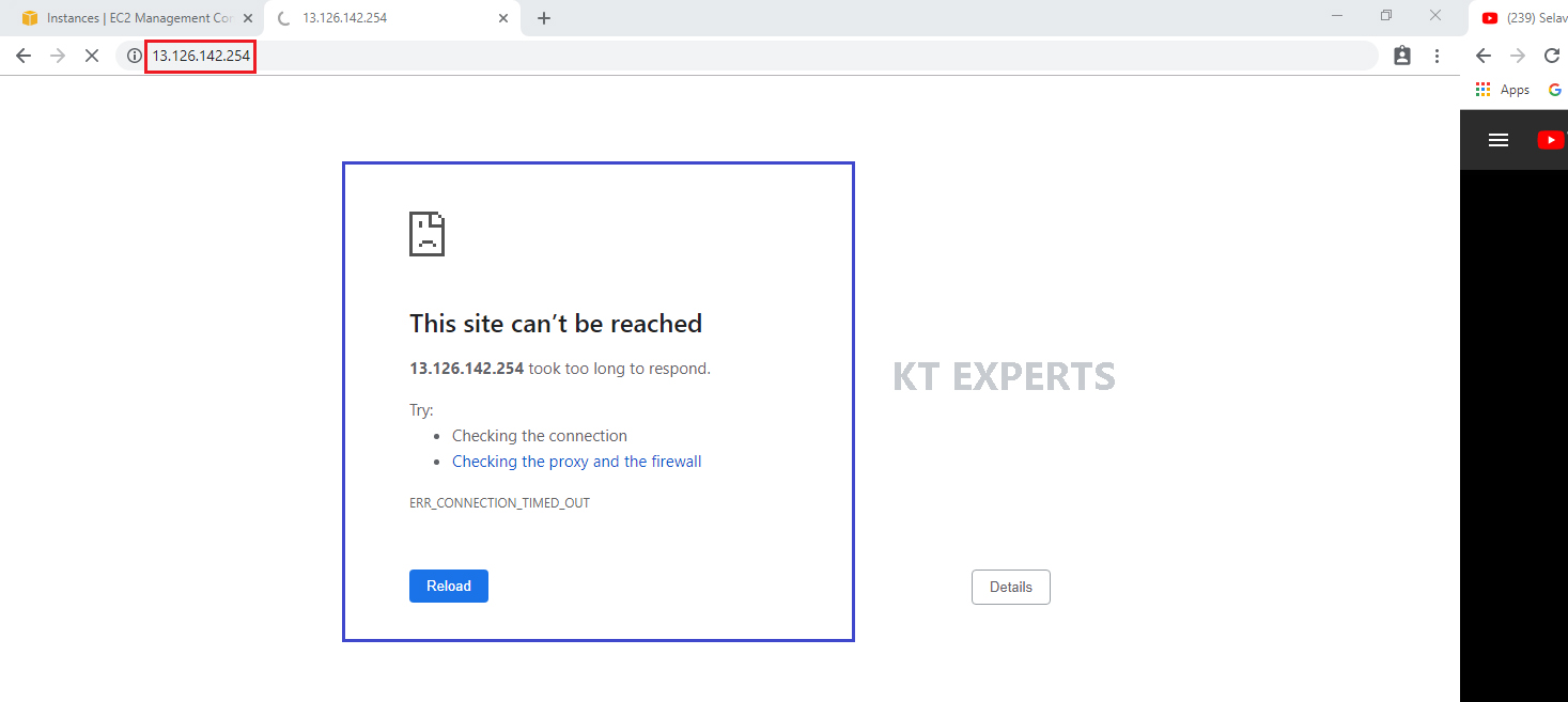 Create Web Server in AWS – KTEXPERTS