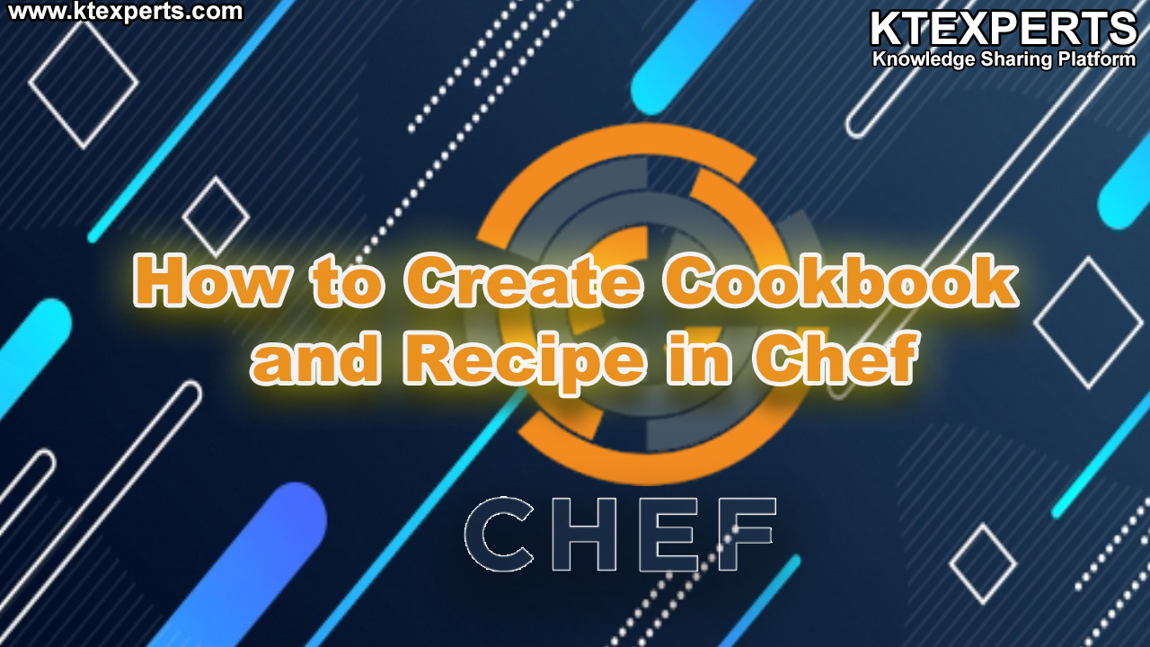 How to Create Cookbook and Recipe in Chef