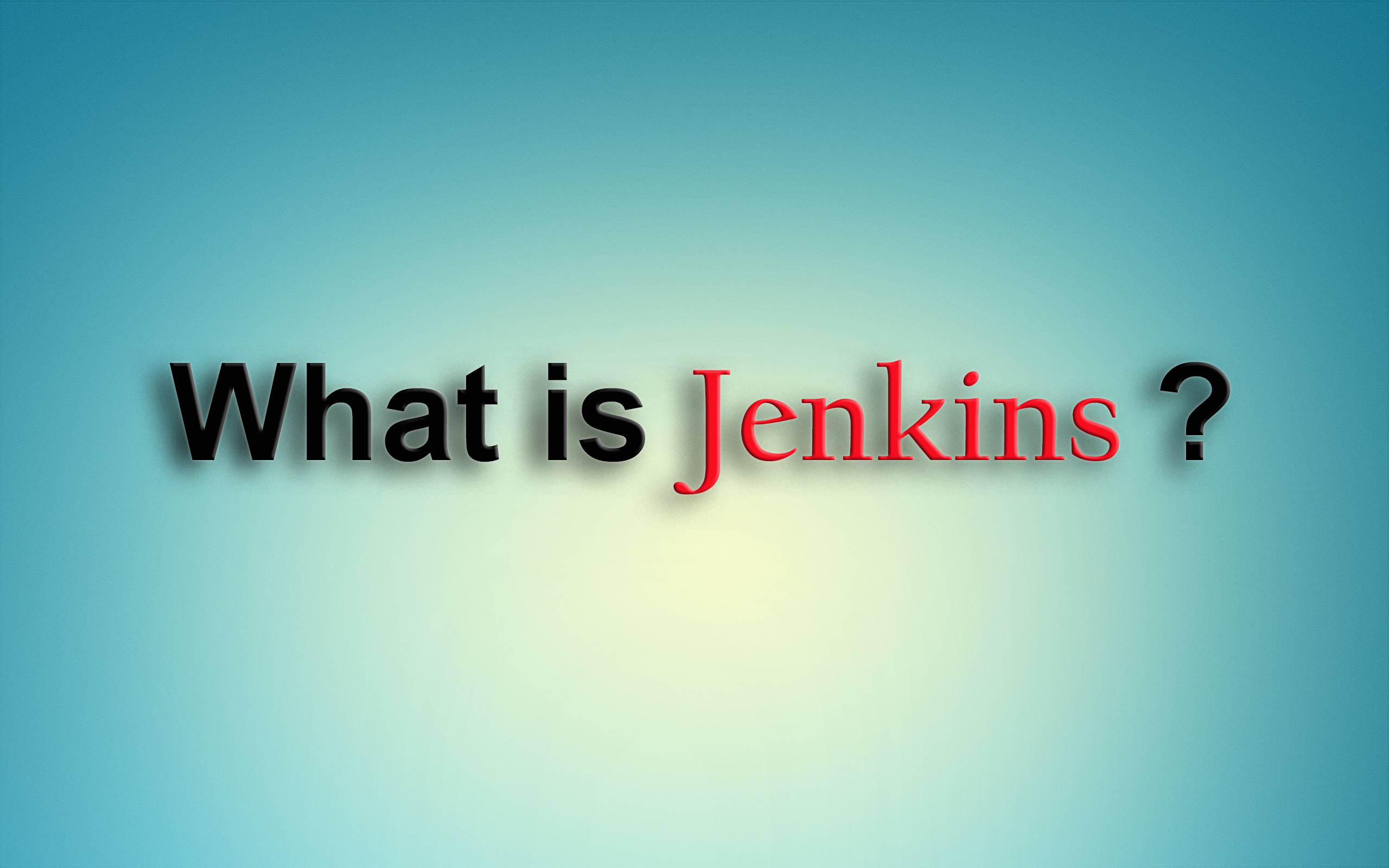 Brief Introduction On Jenkins