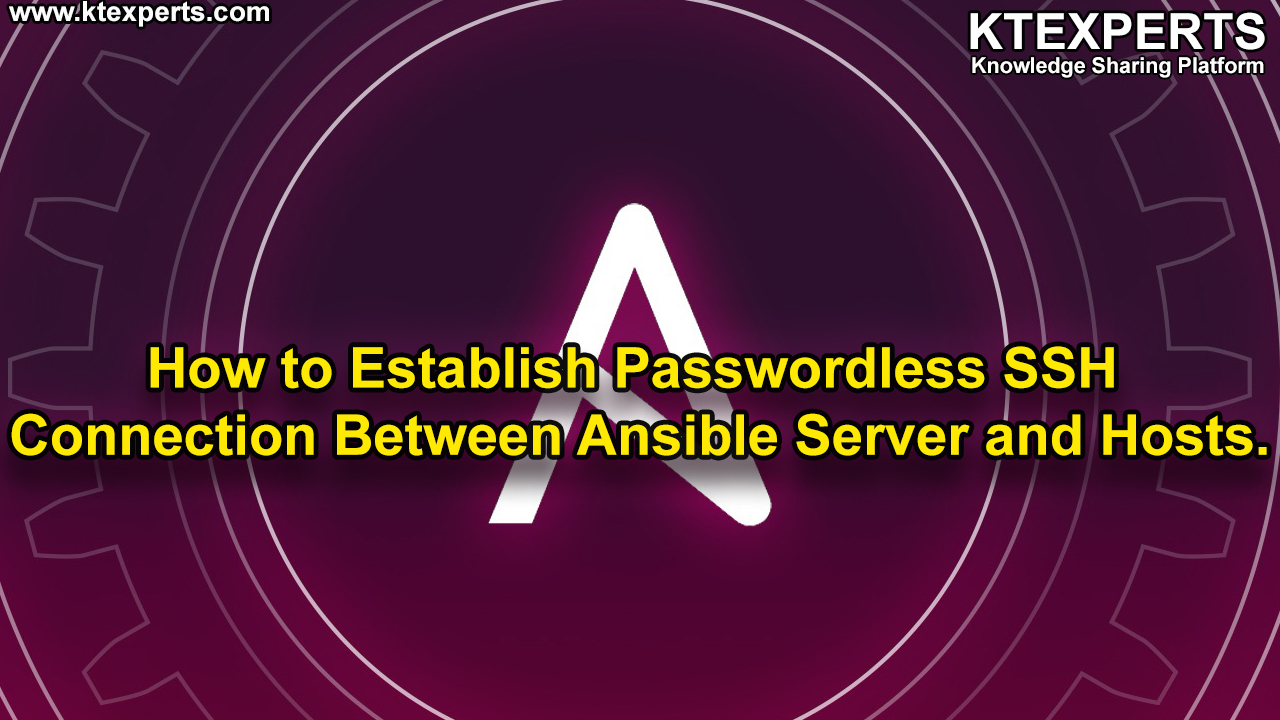 How to Establish Passwordless SSH Connection Between Ansible Server and  Hosts