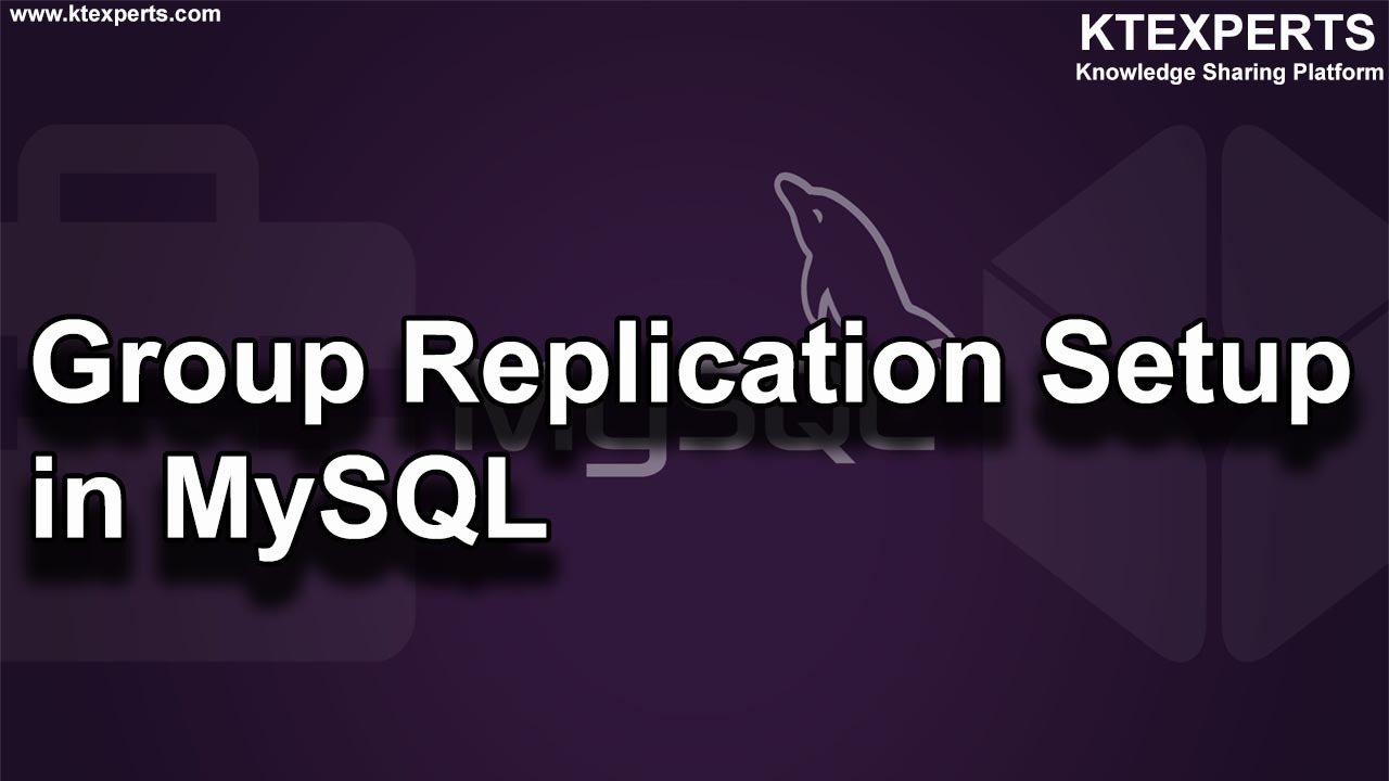 Group Replication Setup in MySQL