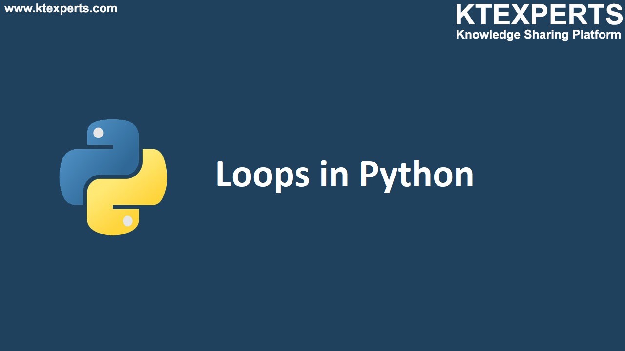 LOOPS IN PYTHON