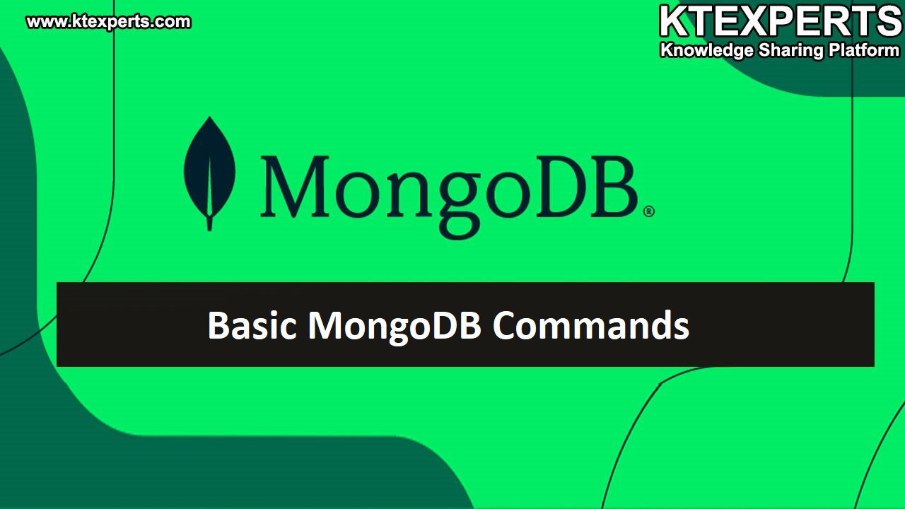 Basic MongoDB Commands Operations