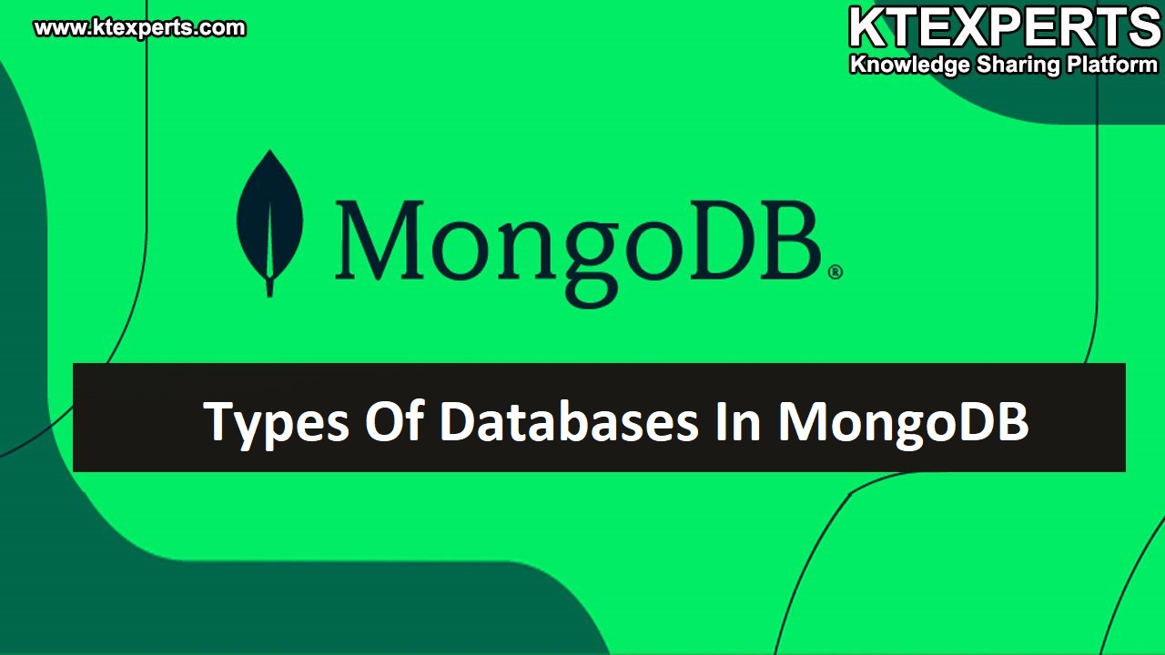 Databases In MongoDB