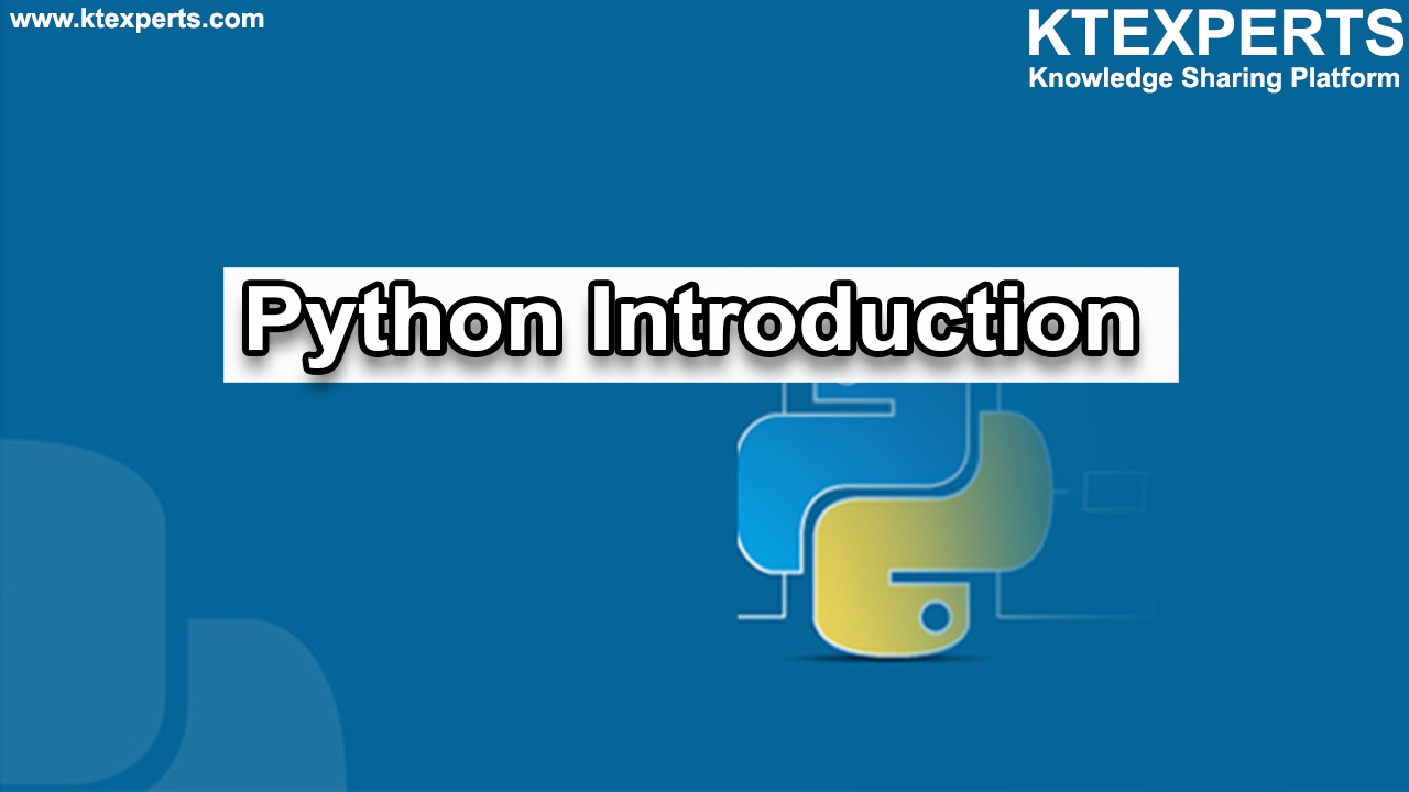 PYTHON Introduction