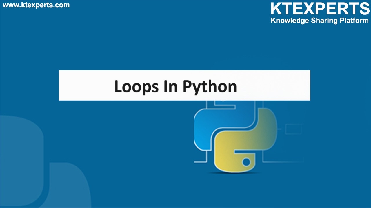LOOPING IN PYTHON