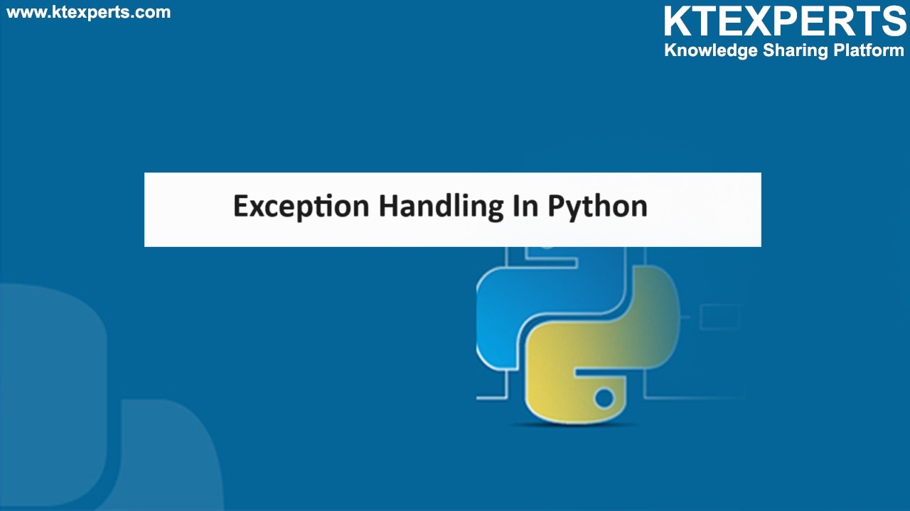 Exceptional Handling in python