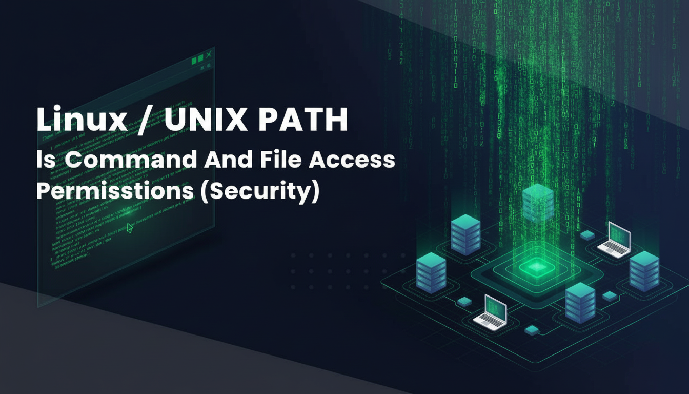 Linux / UNIX PATH, ls Command and File Access Permissions (Security)